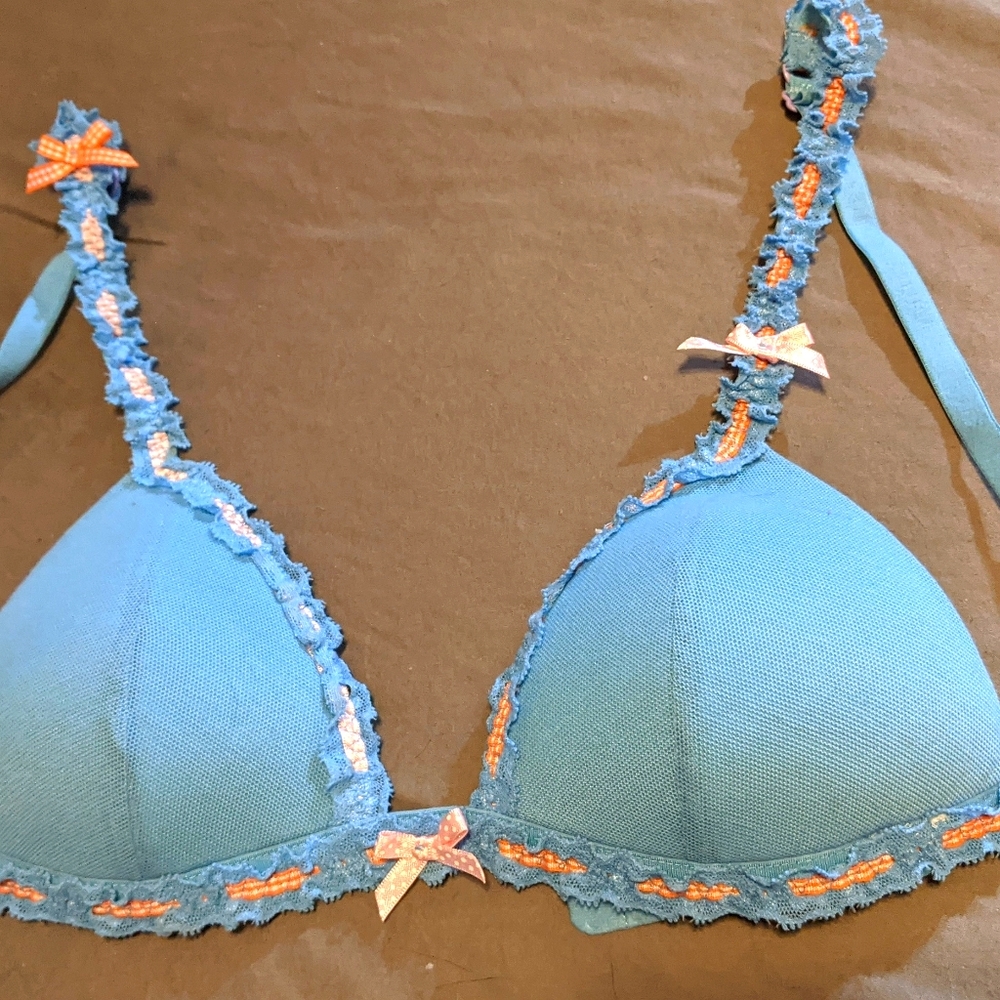 Verdissima Bra Blue  34A-B made in Italy